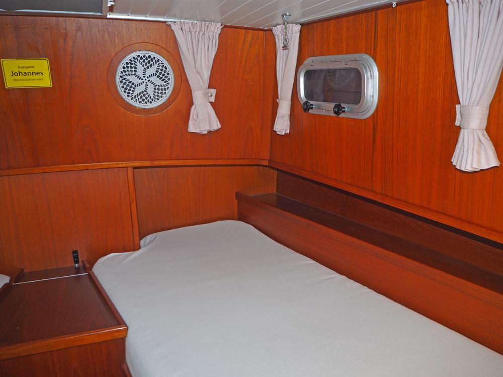 Achterkajuit, Accommodatie